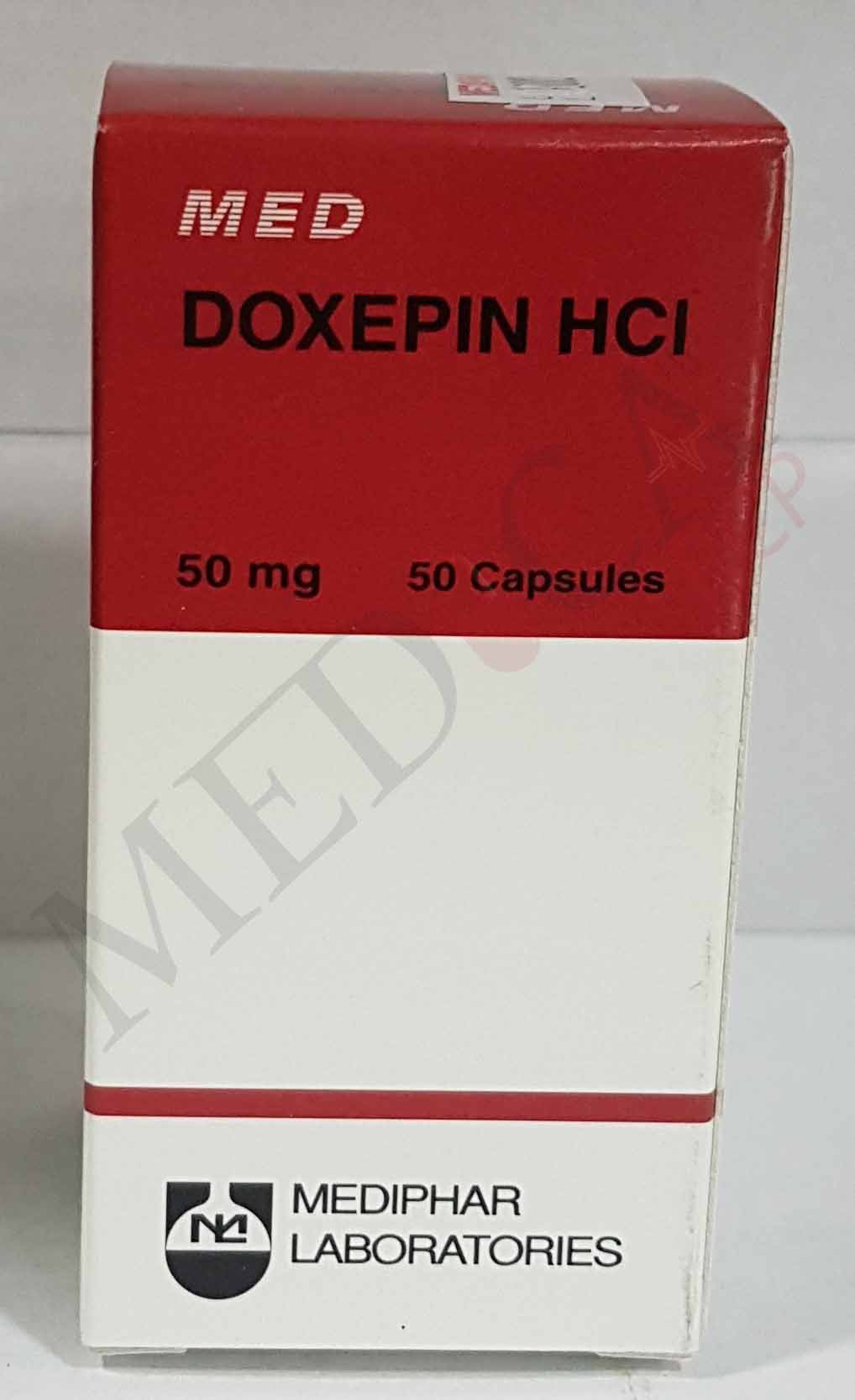 Doxépine 50mg Mediphar